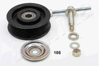 ASHIKA 129-01-108 Deflection/Guide Pulley, v-ribbed belt
